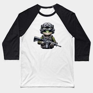 Tactical Gecko Baseball T-Shirt